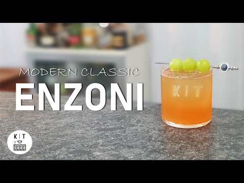 Enzoni Cocktail - The best Negroni twist?