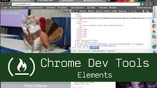 Chrome Dev Tools: Elements Tab