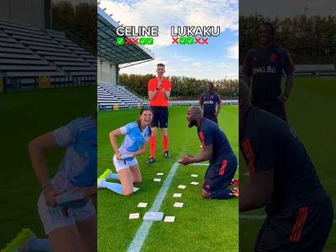 SPEED REACTION CHALLENGE vs ROMELU LUKAKU 😱👀