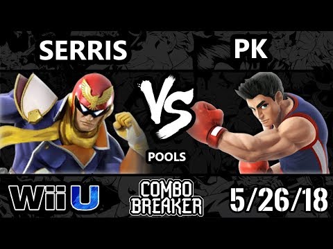 Combo Breaker 2018 Smash 4 - UGS | Serris (Captain Falcon) Vs. PK (Little Mac) - Wii U Pools