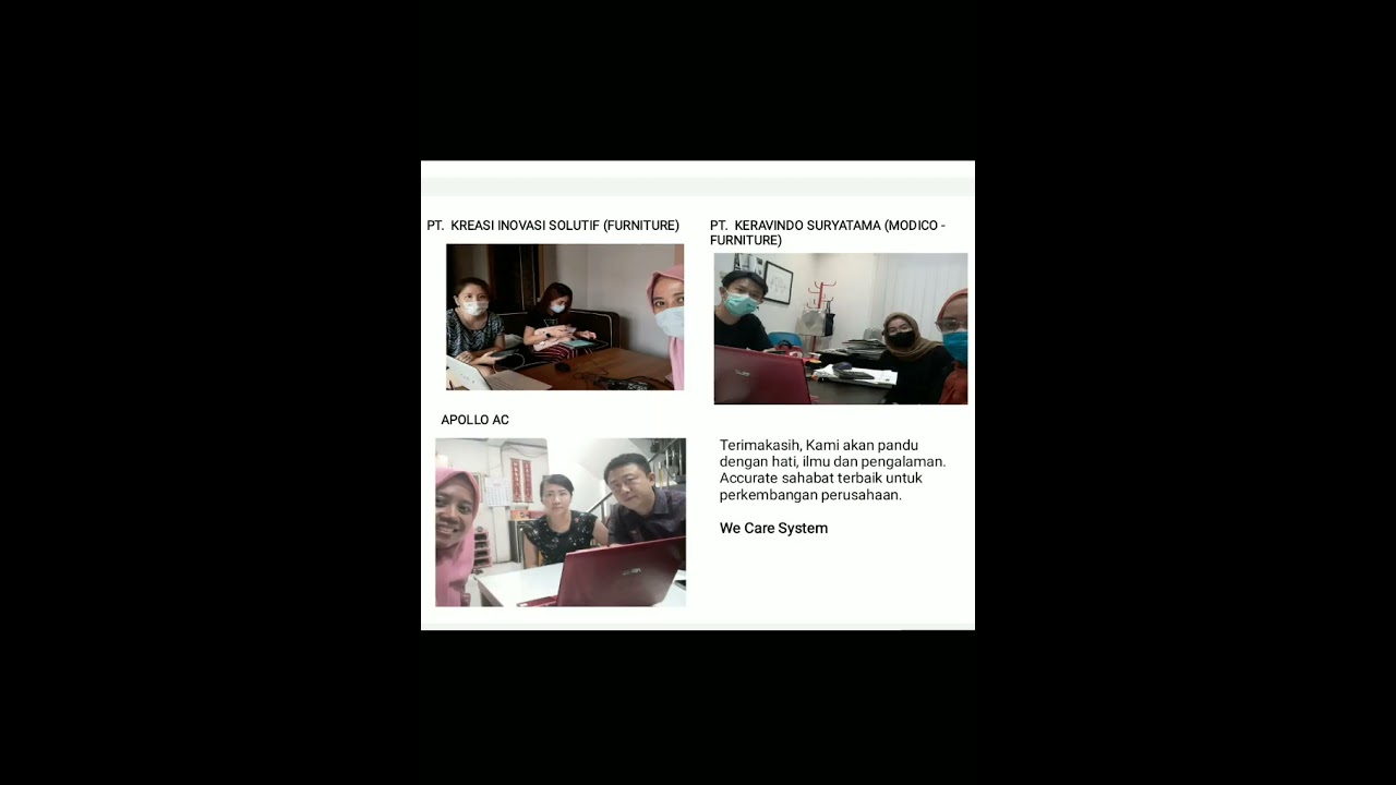 Akuntansi dan Keuangan - Pembuatan laporan keuangan perusahan dan analisa, Setting dan training software akuntansi (Accurate) - 2