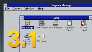 A Tour of Windows 31 - Software Showcase