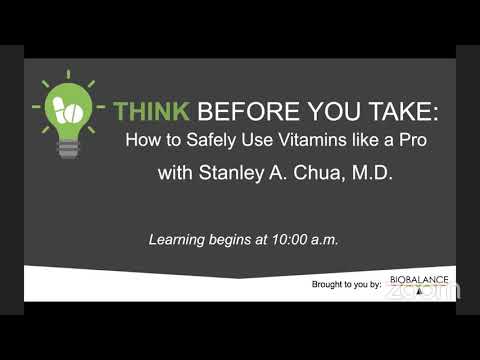 Think Before You Take: How to Safely Use Vitamins like a Pro with Dr. Stanley Chua
