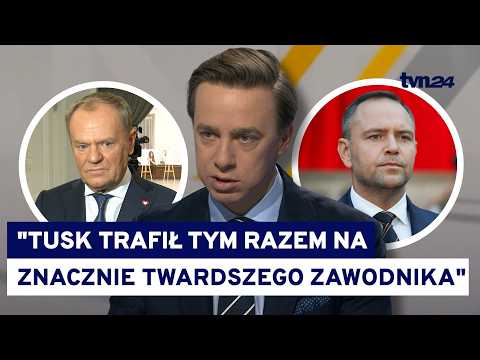 Tusk "could break his teeth." Bosak on "a much tougher competitor" @tvn24