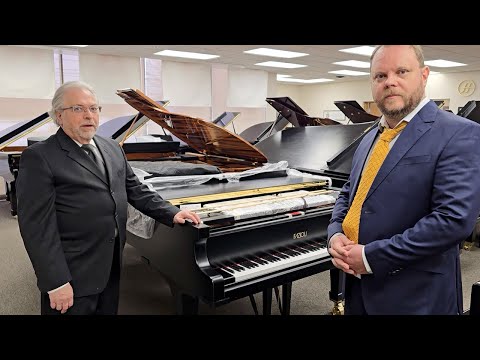 Unboxing a US$400,000.00 Fazioli Piano