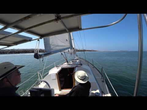 Learning to Sail:   How to Sail Upwind in a Channel