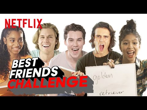 Best Friends Challenge | Julie and the Phantoms | Netflix Family