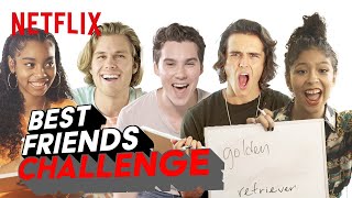Best Friends Challenge | Julie and the Phantoms | Netflix After School video