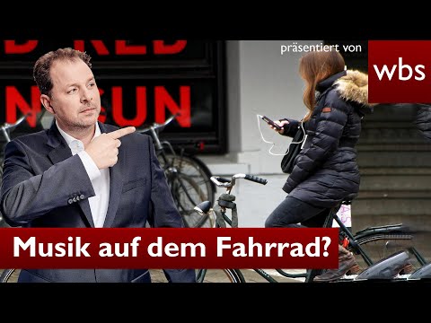 Rechtsirrtum: Musik hören auf dem Fahrrad ist verboten! Stimmt das? | Anwalt Christian Solmecke