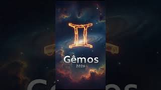 Previsões para  Gêmeos em 2026 - #shorts
