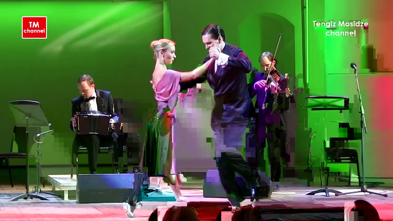 Tango "Guapeando". Sofiya Seminskaya & Dmitry Krupnov with "Solo Tango" orchestra. Танго "Красавчик"