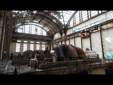 Exploring an Abandoned Power Plant - MASSIVE Turbine Hall!