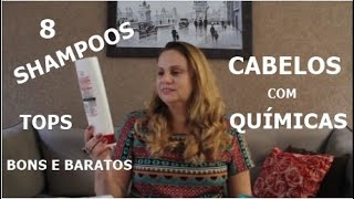 SHAMPOOS TOPS PARA CABELOS COM QUÍMICAS BONS E BARATOS