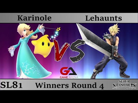 SMASHLAN'D 81 - Winners Round 4: Karinole (Rosa & Luma) vs Lehaunts (Cloud, Ken)