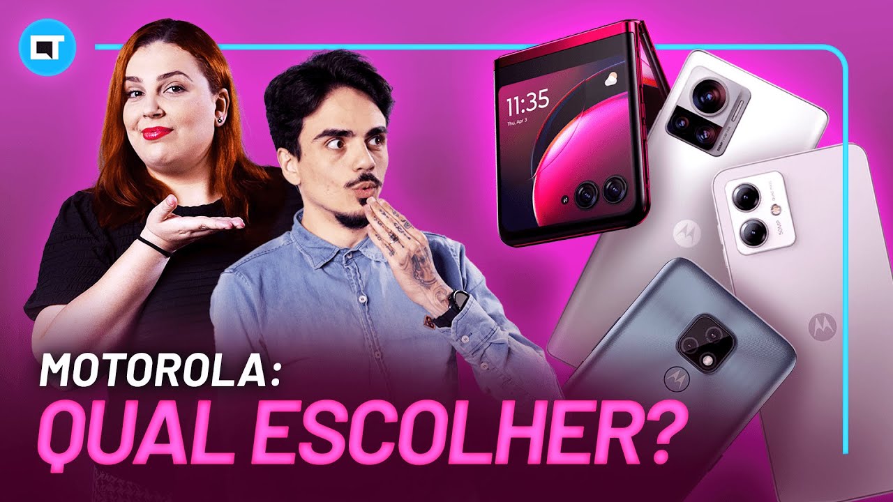 Razr, Edge, G ou E: o que ESCOLHER da Motorola?