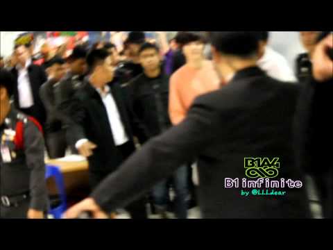 120406 INFINITE @ Suwarnabhumi Airport Thailand