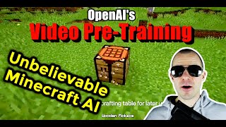 Video PreTraining (VPT): Learning to Act by Watching Unlabeled Online 