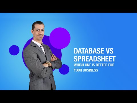Database VS Spreadsheet: Which One is Better for Your Business? | Lio for Business