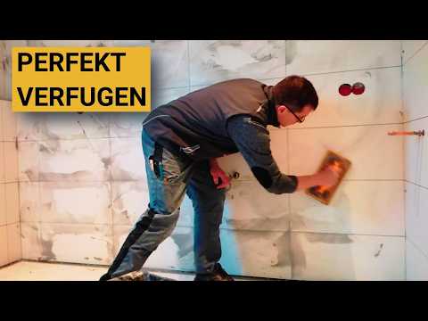 Grouting Tiles GENIUS INSTRUCTIONS - How to Correctly Grouting Wall Tiles with Grout.