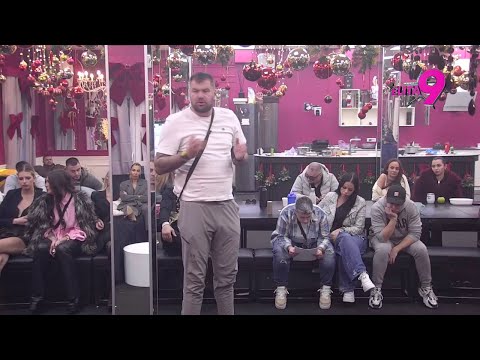 ELITA 9: Janjuš pozdravio Groficu (bivšu taštu), pa nastavio da urniše Aneli - 27.12.2025.