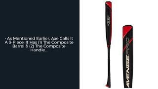 Video thumbnail: Review: Axe Avenge Pro BBCOR Baseball Bat (L146J)