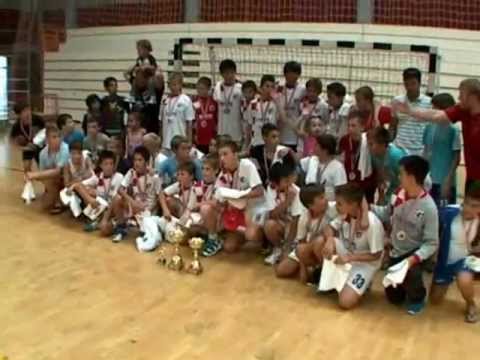 RK ZAGREB 2000 trener K Ilijaš   Rukometni turnir Dubrava 2012