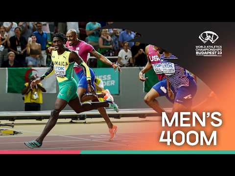 Men's 400m Final | World Athletics Championships Budapest 2023