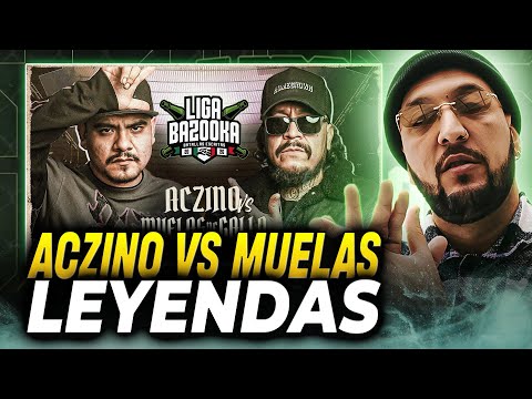 🔥 ACZINO vs MUELAS DE GALLO 🔥 LA BATALLA DE LA NOCHE 🔥 #LIGABAZOOKA MÉXICO