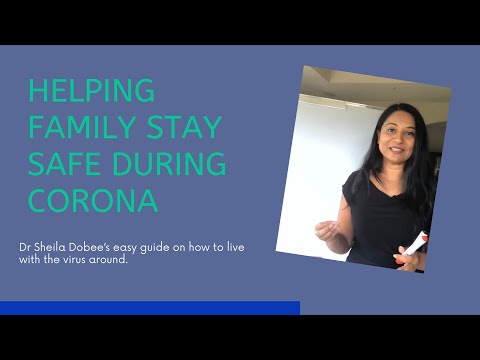 How  to stay safe during the Covid 19 pandemic . A simple explanation .