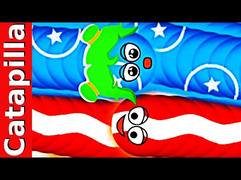 Wormate.io Gameplay Biggest Worm Hunting Monster Worm