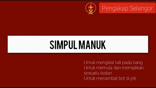 Simpul Manuk / Clove Hitch