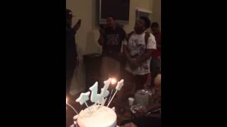 TC sings to Jazmine Sullivan @ her Surprise Bday Party