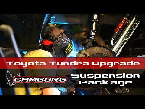 Camburg Toyota Tundra rear suspension install