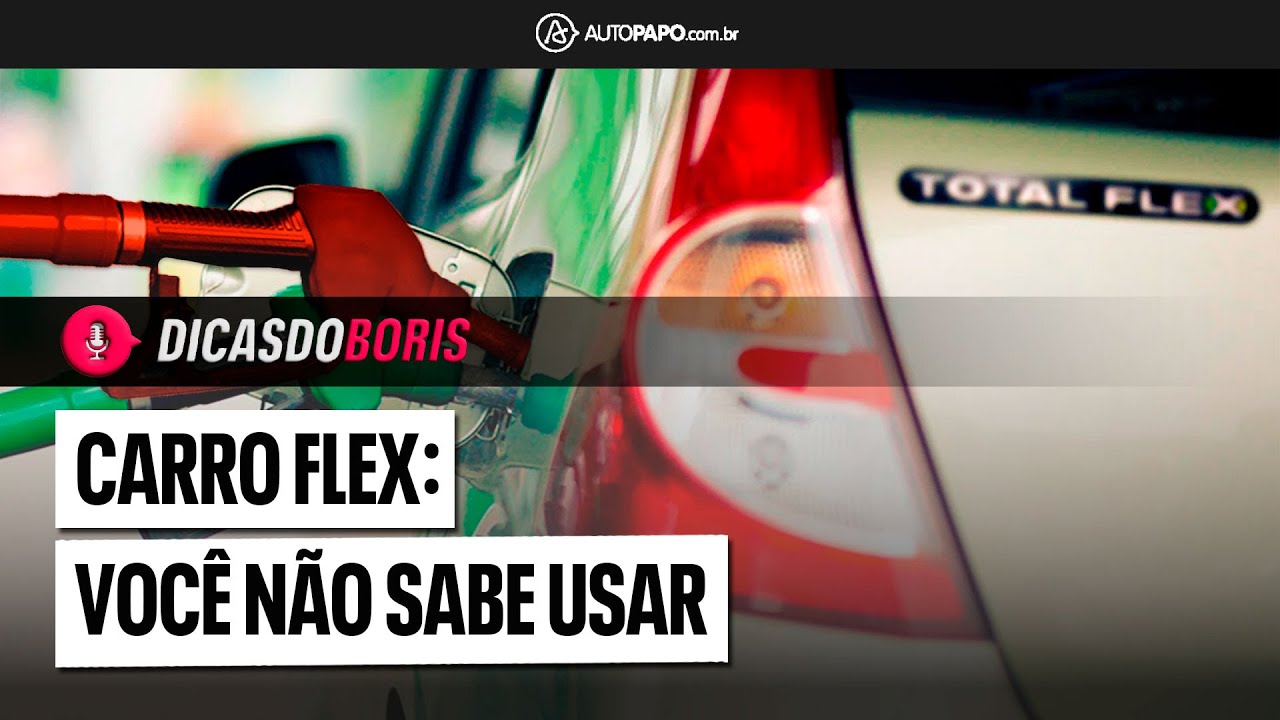 DUAS DÉCADA DE CARRO FLEX E MUITA GENTE NÃO SABE USAR