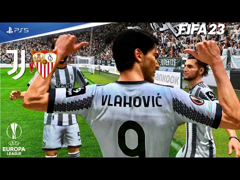 Juventus - Siviglia | FIFA 23 Semifinale UEFA Europa League 2022/23 Full Match Gameplay PS5 [4K60]
