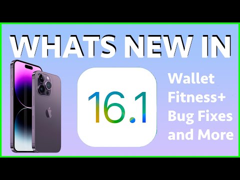 What is NEW in iOS 16.1 -  New iPhone Update