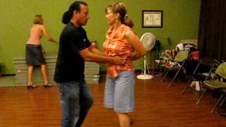 preview picture of video 'Jamie Calderon's intermediate Salsa #3'