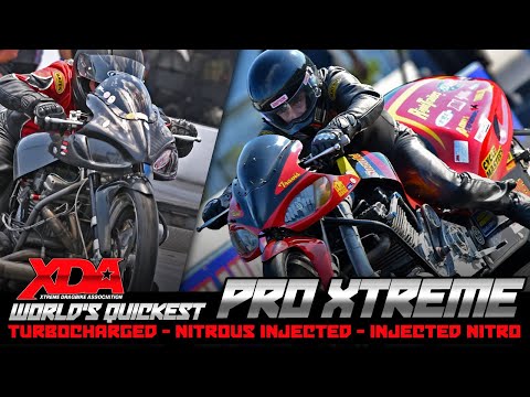 Pro Xtreme Eliminations - World’s Quickest TURBOcharged, NITROUS injected,  Injected NITRO dragbikes