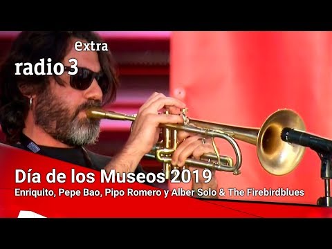 Día de los Museos 2019 - Enriquito, Pepe Bao, Pipo Romero y Alber Solo & The Firebirdblues