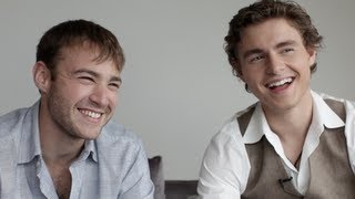 Emory Cohen & Callan McAuliffe interview Beneath the Harvest Sky video