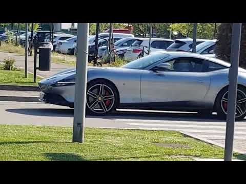Thumbnail for Ferrari Roma leaving factory in Maranello by Ferrari Roma