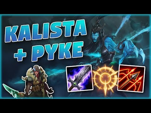 OP BOT COMBO Kalista + PYKE STOMP - League of Legends