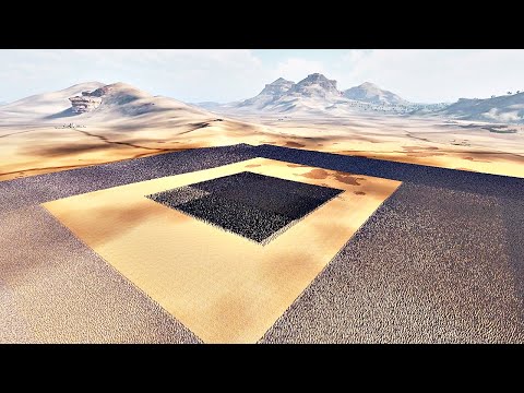 ANCIENT SOLDIERS SURROUNDED BY 1.2 MILLION ZOMBIES - Ultimate Epic Battle Simulator 2 UEBS