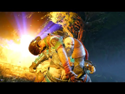 Kratos Rescue Freya's brother - God of war ragnarok - Best Moments - 4k 60FPS