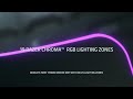 Razer | Strider Chroma Pelės kilimėlis | Pelės kilimėlis | 900 x 370 x 4 mm | Juodas
