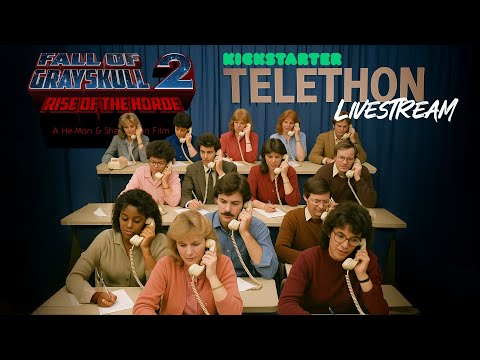 Fall of Grayskull 2 Kickstarter Telethon Livestream