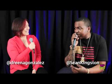 Dreena Gonzalez Interviews Sean Kingston @ Wild 94.9 on June 28,2012