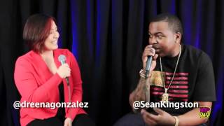 Dreena Gonzalez Interviews Sean Kingston @ Wild 94.9 on June 28,2012