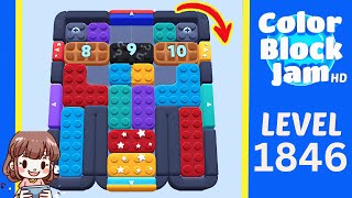 Soluzione del Livello 1846 di Color Block Jam