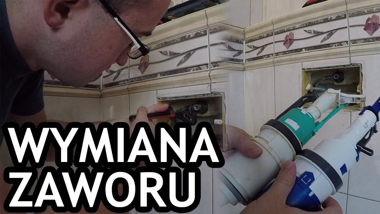 Wymiana zaworu spustowego spłuczki GEBERIT UP300